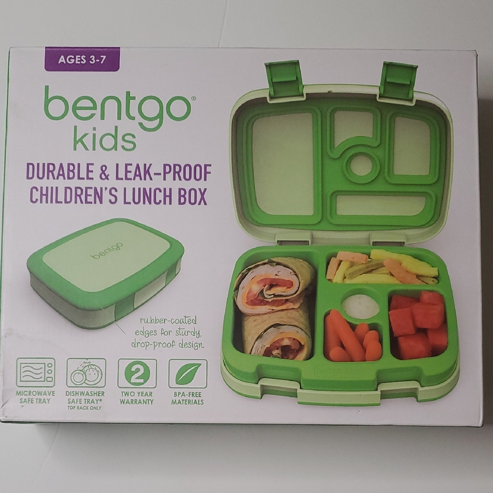 Kids Green Lunch Box
